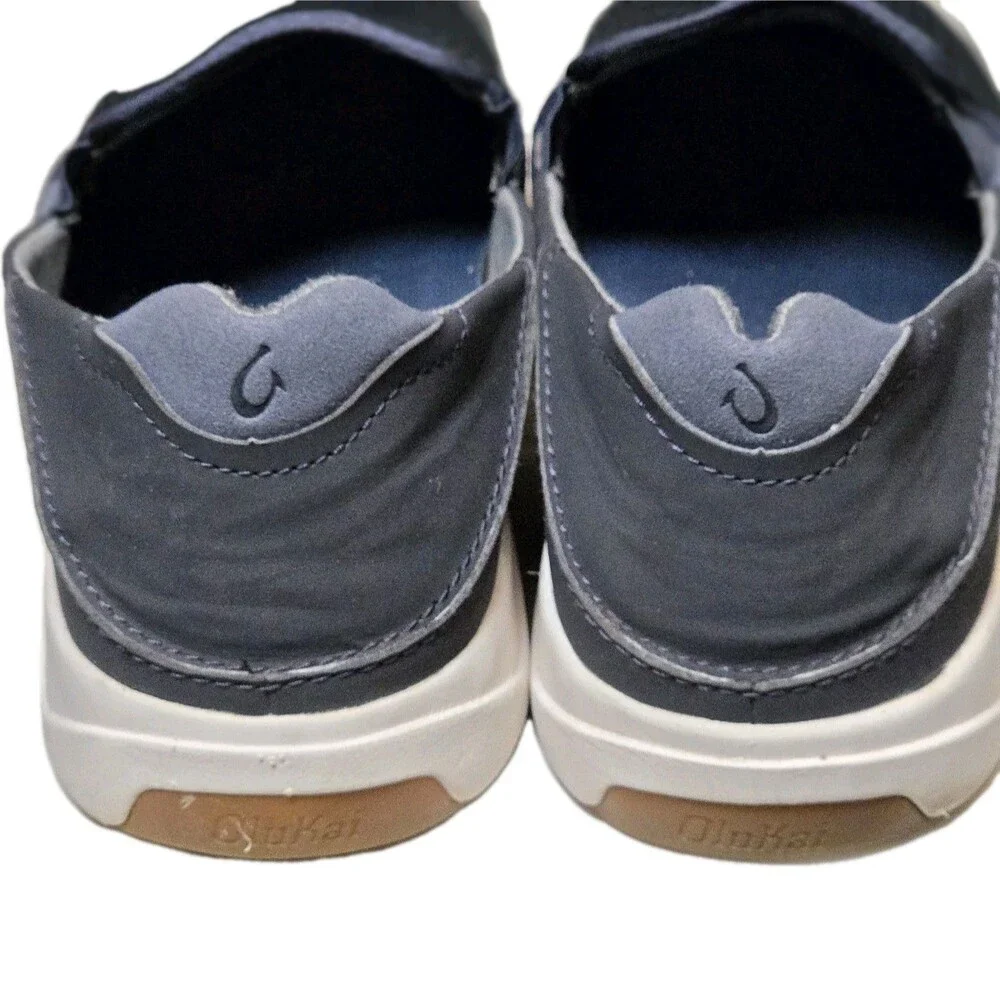 Olukai Slip On Sneaker Shoes Mens Sz 9 Lae'ahi Blue Breathable Beach Vacation